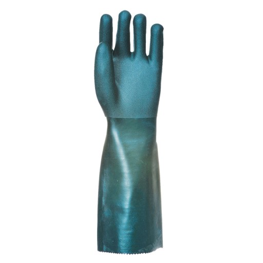 Chemicky odolné dvojvrstvové rukavice A845 45 cm XL