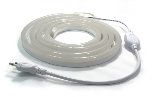 Neónová LED gélová hadica 1 strana Fialová 1 meter 7W IP67 230V