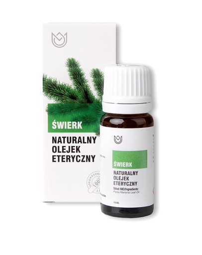 PRÍRODNÝ 100% SMREKOVÝ esenciálny olej 10ml