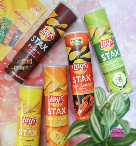 Zemiakové lupienky LAY'S Stax Extra so syrovou príchuťou 135g