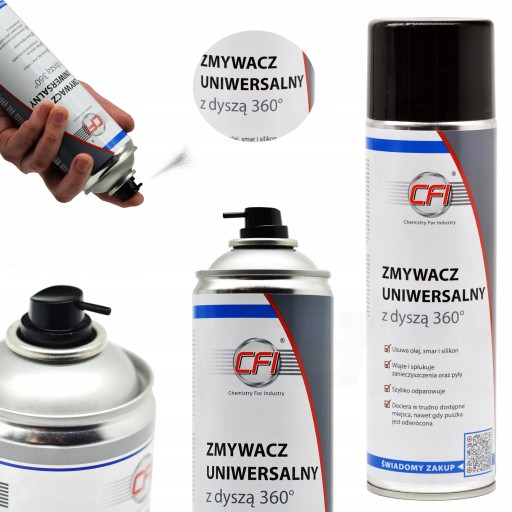 ČISTIČ BRZD UNIVERZÁLNY PRÍPRAVOK S 360° TRYSKOU 500 ml TURBO REMOVER