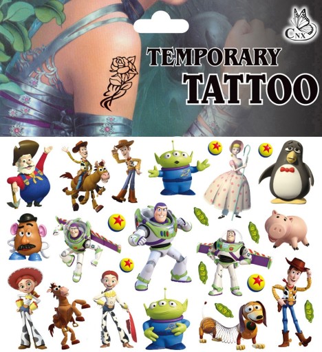 TETOVANIE PRE DETI TOY STORY BUZZ BIRTHDAY CG432