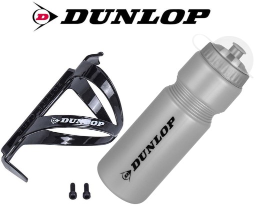 DUNLOP CYKLISTICKÁ TRÉNINGOVÁ FĽAŠA VODY 750ML SO ŠPORTOVÝM KOŠÍKOM