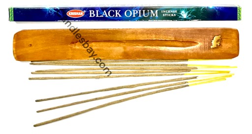 Krishan BLACK OPIUM dlhé vonné tyčinky 8 ks