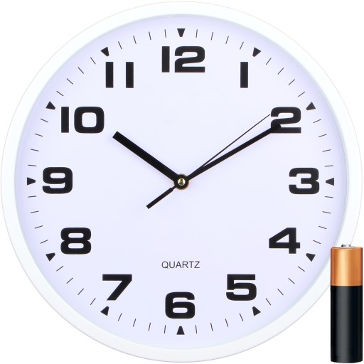 ŠTÝLOVÉ okrúhle NÁstenné HODINY DO KUCHYNE OBÝVAČKA LOFT HODINKY + BATÉRIA