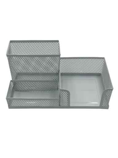 Pen&GO Organizér na pero na stôl sieťový box na náradie PG9058 White