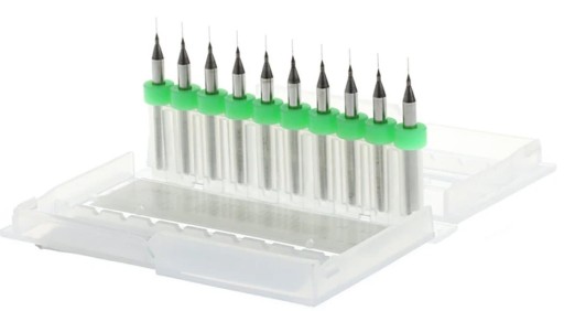 10 x MINI VRTAČKY 0,3mm VIDEO MODELOVANIE DPS
