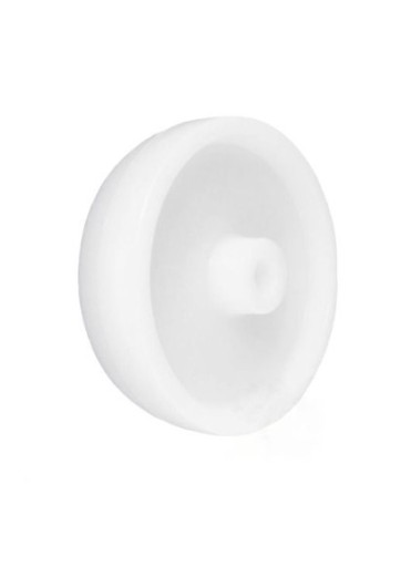 Polyamidové koleso fi. 100 mm, klzné ložisko, otvor v náboji fi. 15 mm