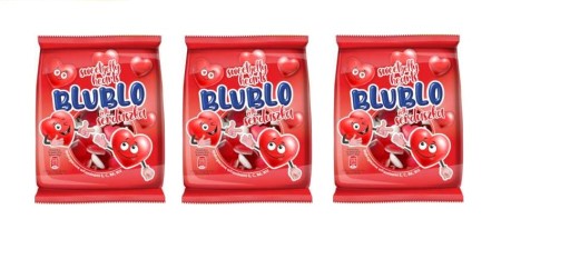 BLUBLO SRDCE ŽELÉ 3x 80 g