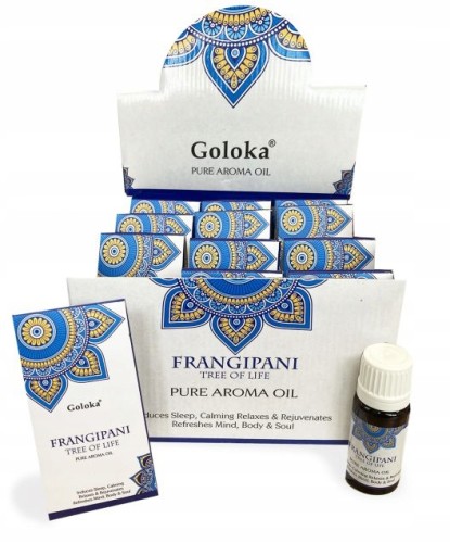 Goloka Frangipani vonný olej 10 ml