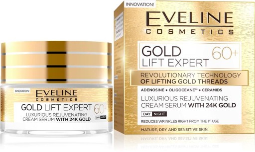 Eveline Cream Gold Lift Expert 60+