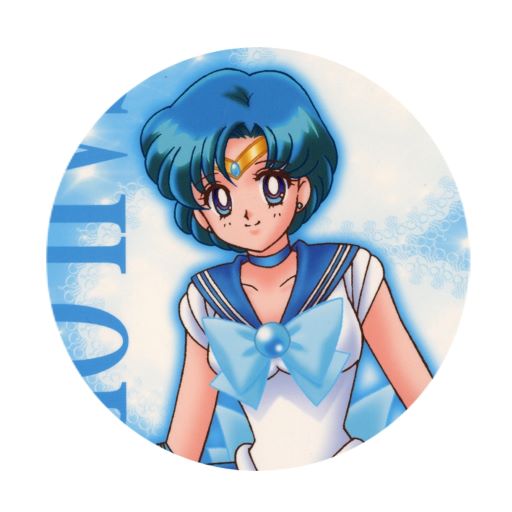 Anime odznak Sailor Moon Sailor Mercury