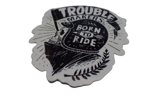 NÁLEPKA NA PORUCHY HARLEY BOBBER NÁLEPKA 8,2 x 6,6 cm