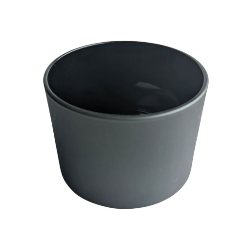 Nádoba na vonné sviečky 150 ml, matná čierna