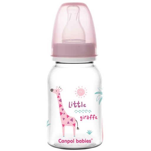 CANPOL NARROW BOTTLE 120 ML AFRICA cumlík 0M+