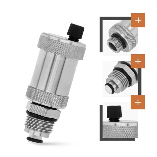 Automatický vertikálny 1/2'' odvzdušňovací ventil chladiča