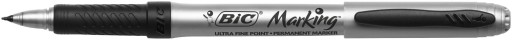 BIC GRIP ULTRA JEMNÝ PERMANENTNÝ ZNAČOVAČ TENKÝ ČIERNY 0,8 mm