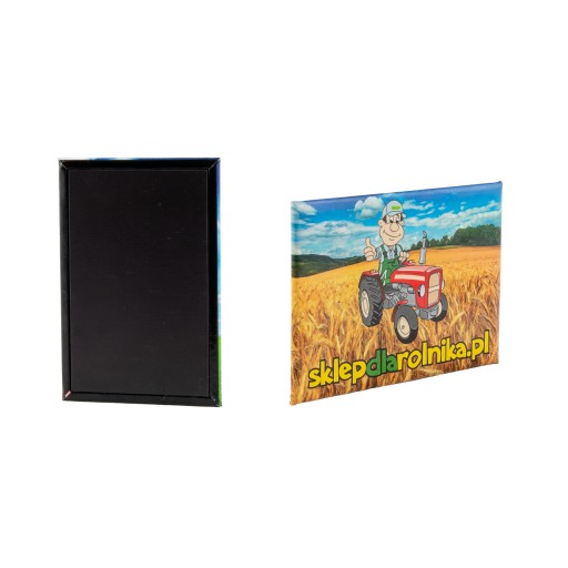 HORIZONTÁLNY MAGNET 78x53 UŠI S LOGOM obchodFARMÁR