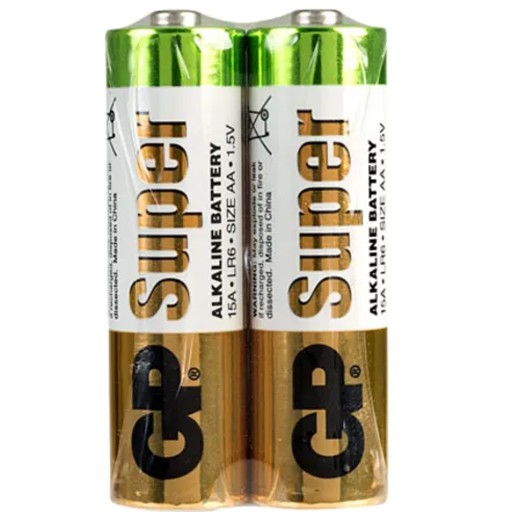 GP Super Alkaline LR06 AA 1,5V batérie 2 ks.