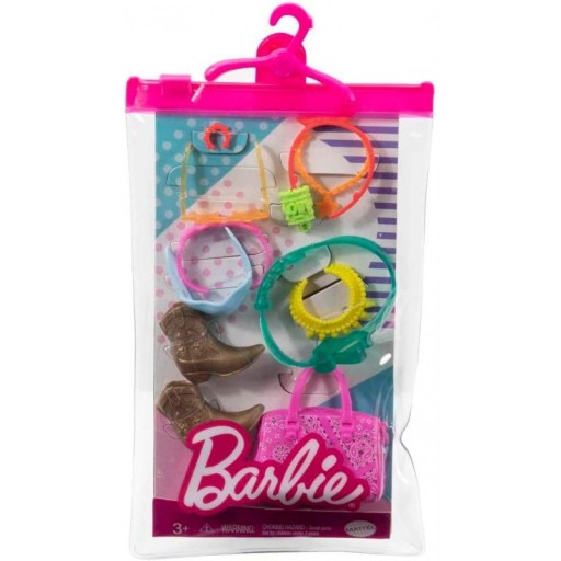 BARBIE OBLEČENIE DOPLNKY Fashion Western pack HBV44 GWC28