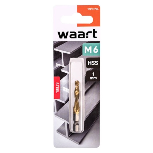 Vrták do závitov Waart W21M786 1/4