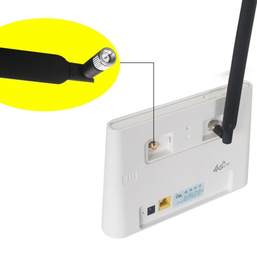 ANTÉNA PRE LTE 4G ROUTER HUAWEI B535 B525 B315 B715 ZTE MF286 MF286D SMA