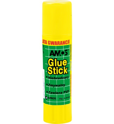Silné kancelárske/školské lepidlo Amos 10g PVP