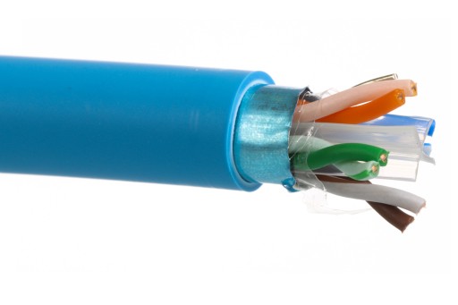 Kábel LAN FTP kábel CAT.6 cu 1m Telegartner