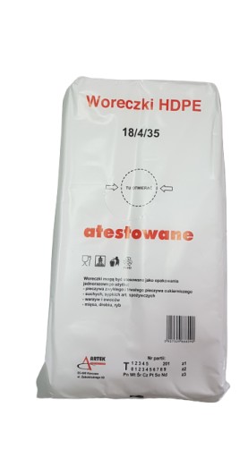 HDPE fóliové vrecká 18x4x35 cm - 700 kusov