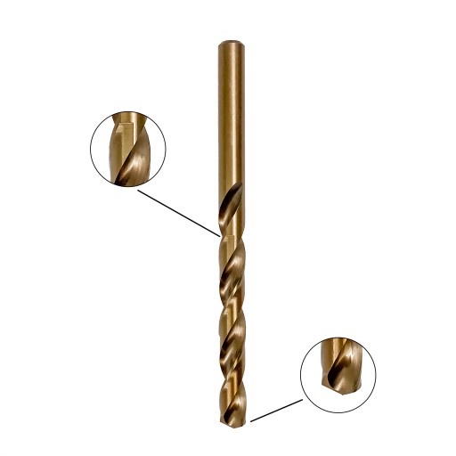 KOBALTOVÝ VRTÁK HSS-CO fi-2mm INOX DIN 338 M2