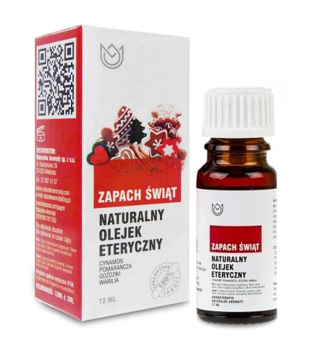 Prírodný esenciálny olej 100% vianočná vôňa 10 ml