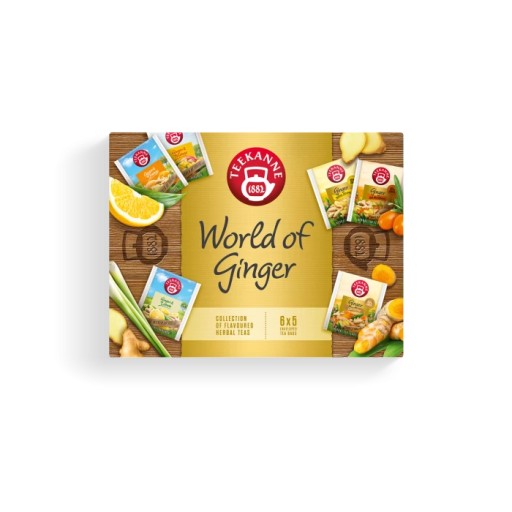 Čajová súprava TEEKANNE WORLD OF GINGER 30 vrecúšok