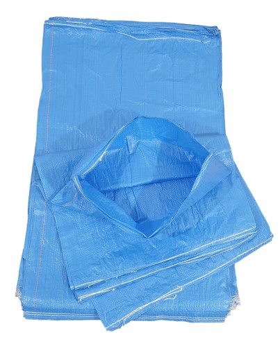 PP polypropylénové vrecia 50x85 25Kg modré 10 ks
