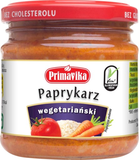 Primavika Vegetariánsky paprykarz s ryžou 160 g