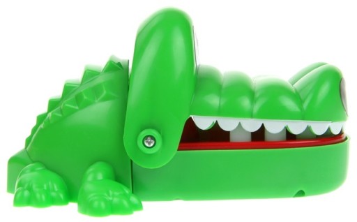 Arkádová hra Crocodile Caiman u zubára Sick Tooth pre rodinné deti