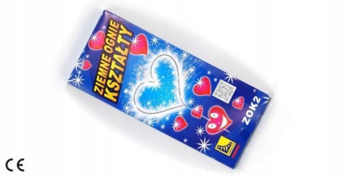 COLD SPARKS SRDCE 4 KUSY ZOK 2 10 CM NARODENINOVÁ PÁRTY