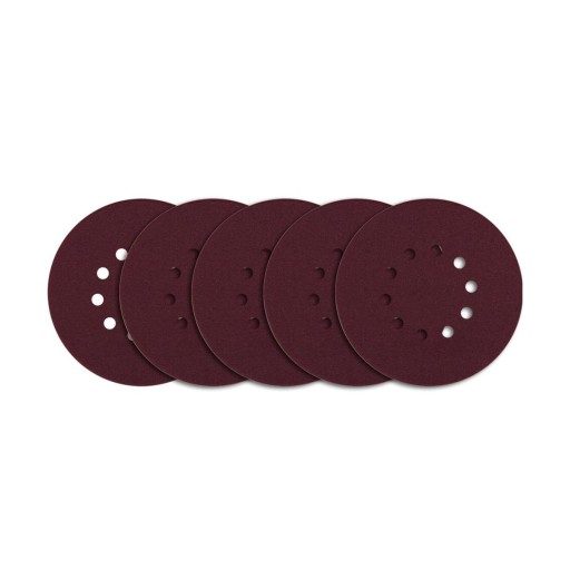 BRÚSNY KOTOÚČ 225 VELCRO s 10 otvormi, zrnitosť 60, 5 ks.