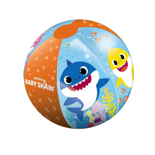 BABY SHARK 671 nafukovacia plážová lopta