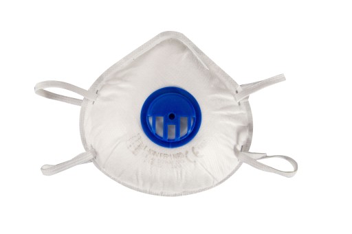 Protiprachové masky LAHTI PRO FFP1 s ventilom, 3 ks