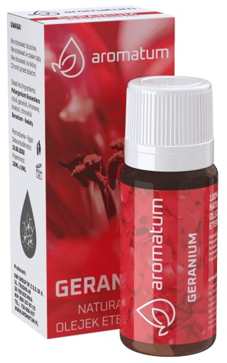 Aromatum ESENCIÁLNY OLEJ 100% prírodný GERANIUM