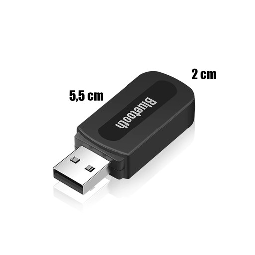 PRIJÍMAČ ZVUKU ADAPTÉR BLUETOOTH USB + AUX
