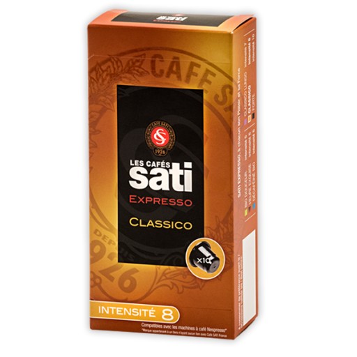 Kapsule pre Nespresso Sati ESPRESSO CLASSICO 10 kapsúl