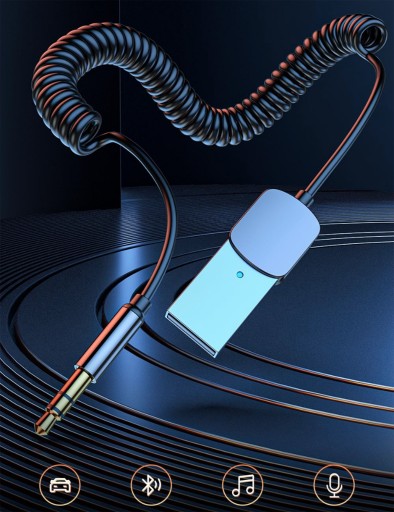 ADAPTÉR USB AUDIO RECEIVER na AUX BLUETOOTH 5.1