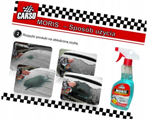 CARSO MORIS ROZMRAZOVAČ OKIEN VÝKONNÝ ATOMIZÉR 500ml