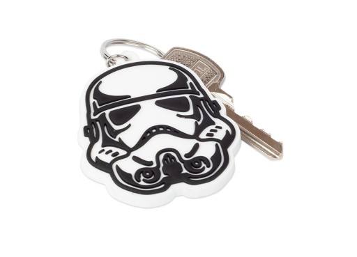 Gumená kľúčenka Star Wars Stormtrooper