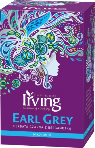 IRVING EARL GREY TEA 20 OBÁLOK