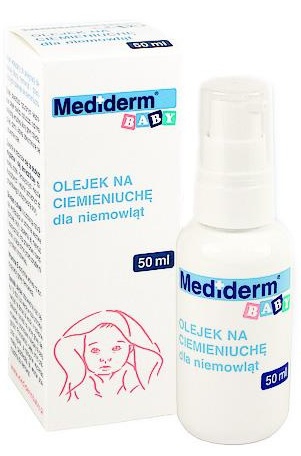 Mediderm Baby olej na čiapku do kolísky pre bábätká