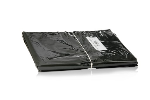 Vrecia na odpad 160L, 10 kusov, čierne, sanit