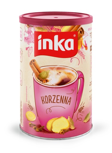 Inka Instantná korenená cereálna káva jeseň zima zima 120 g