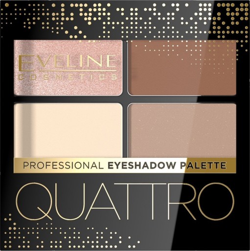 Eveline Cosmetics Quattro Eyeshadow paletka 4 tieňov č.05